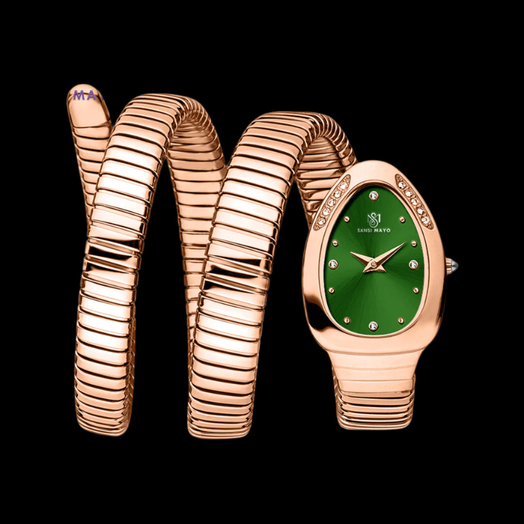 Snake Stone Green Analog