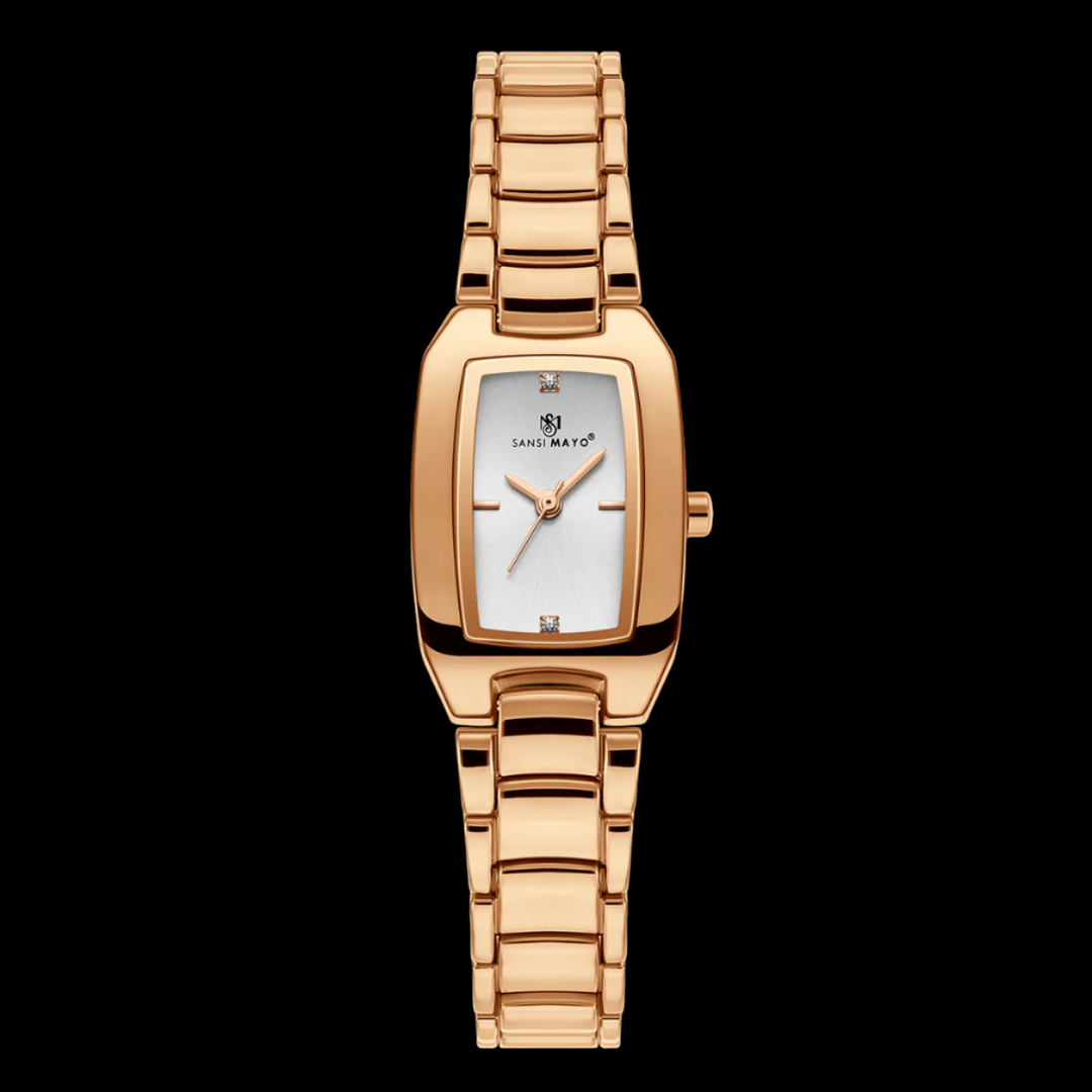 Naina Pearl White Analog