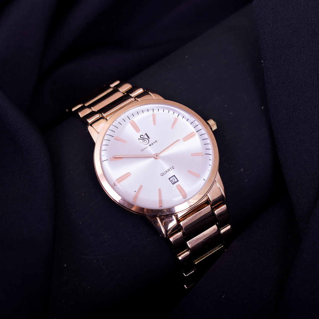 Nero Rose Gold Wrist Watch
