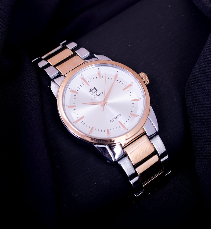 Nero Two-Tone Rose Gold Wrist Watch