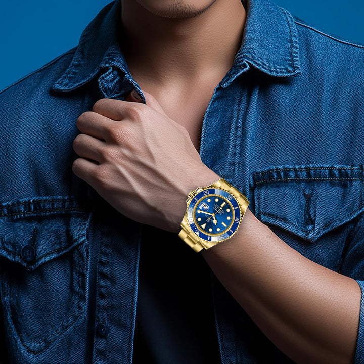 Zoro Crown Gold Analog