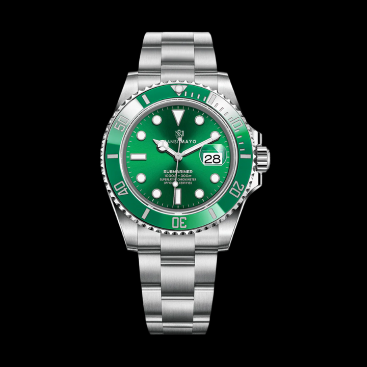 Zoro Emerald Steel Analog