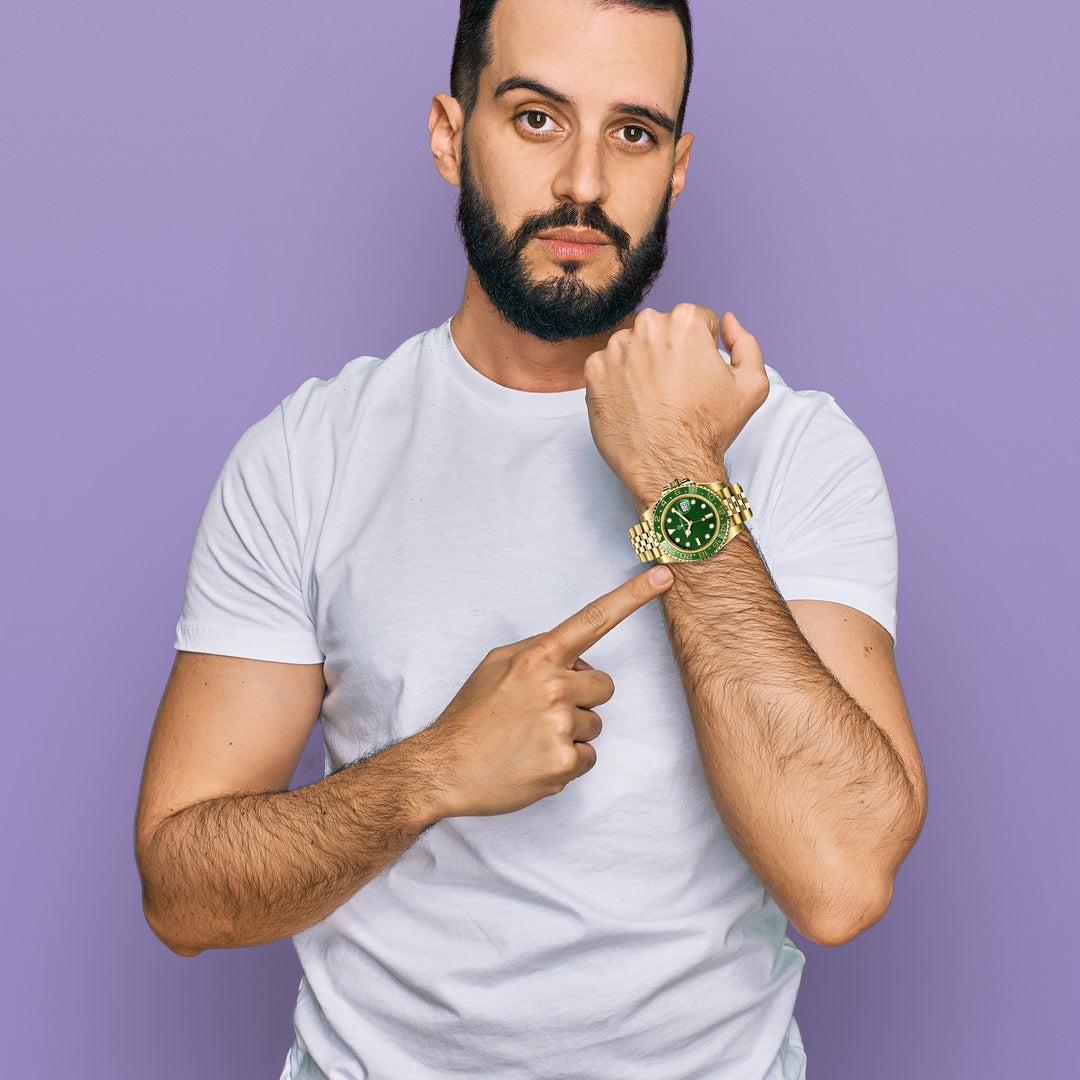 Dinos Green  Steel Analog