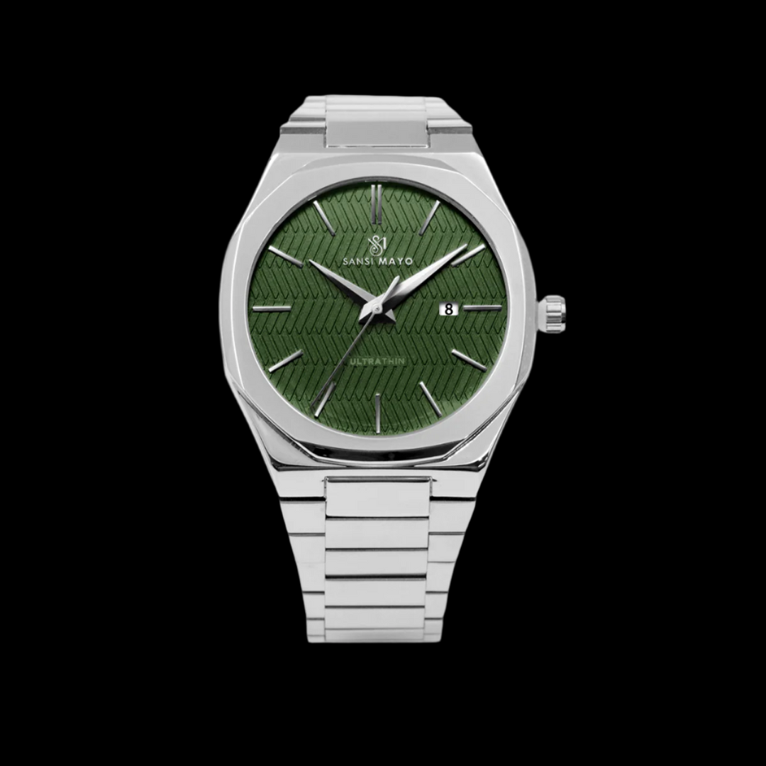 Brauo Jade Silver Analog