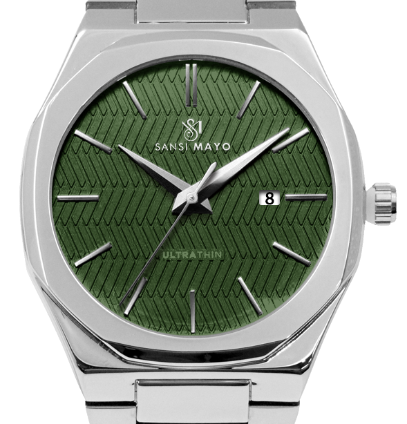 Brauo Jade Silver Analog