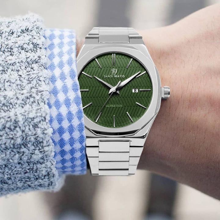 Brauo Jade Silver Analog