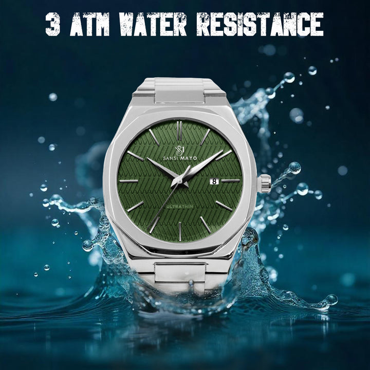 Brauo Jade Silver Analog