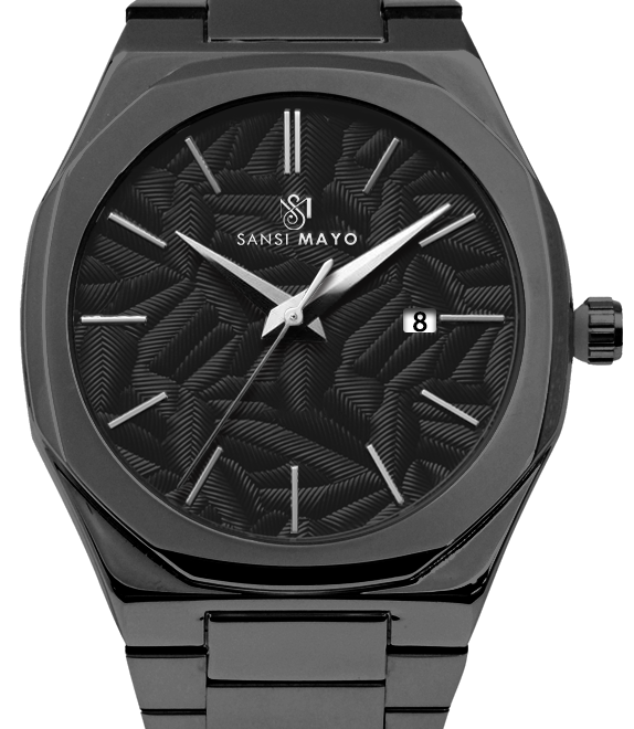Ridox Midnight Black Two-Tone Analog