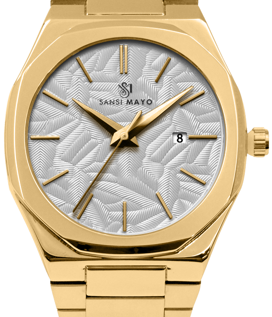 Ridox Frost White Two-Tone Analog