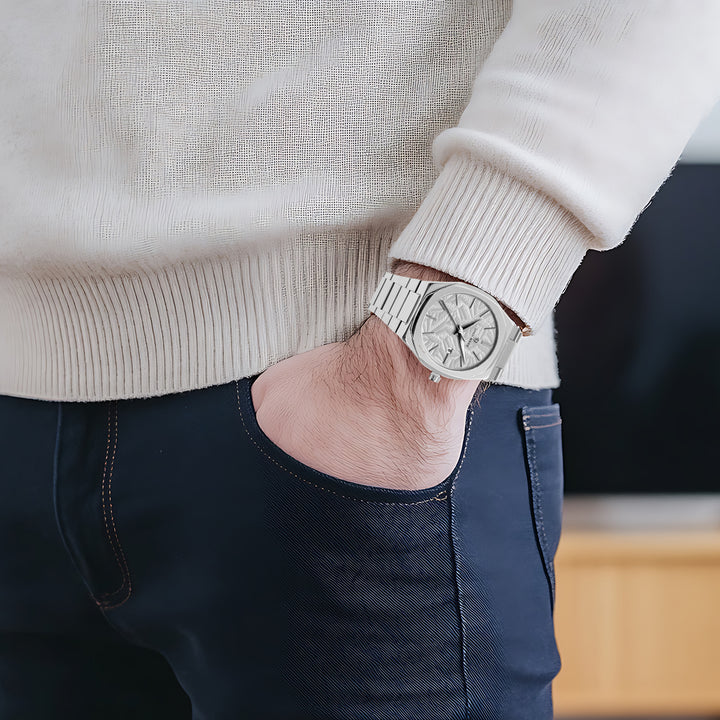 Ridox Slate Grey Two-Tone Analog