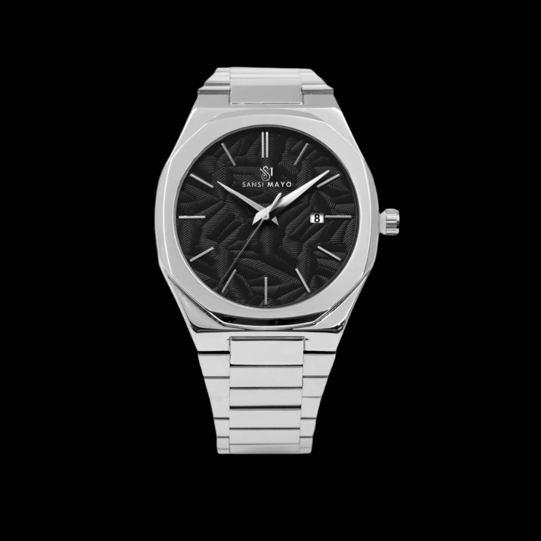 Ridox Jet Black Two-Tone Analog