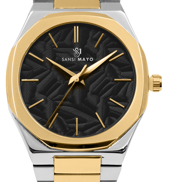 Ridox Luxe Gold Two-Tone Analog