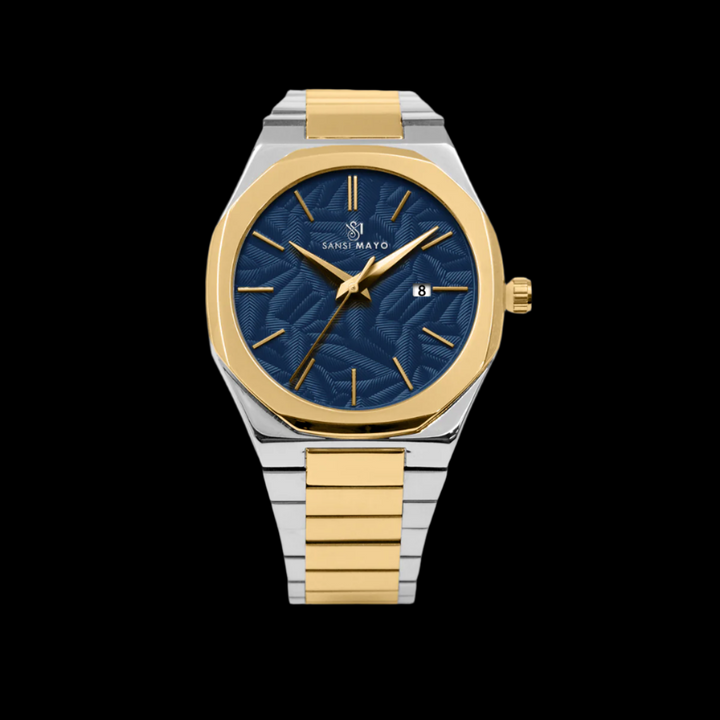 Ridox Royal Blue Two-Tone Analog