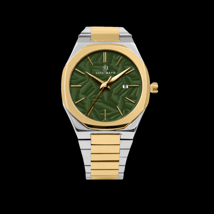 Ridox Forest Green Two-Tone Analog
