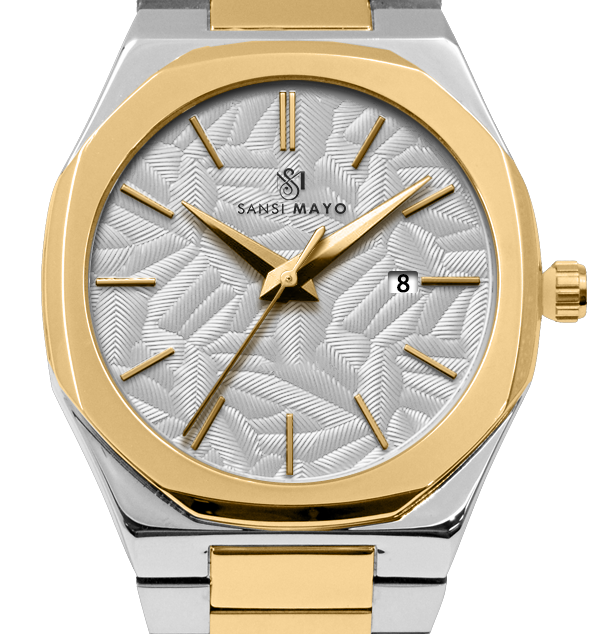 Ridox Gunmetal Grey Two-Tone Analog