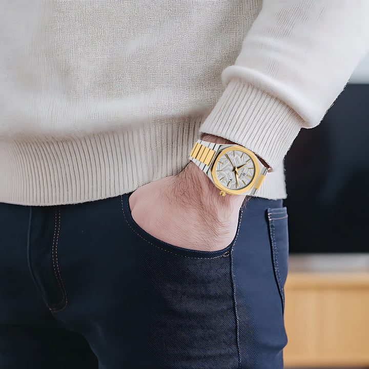 Ridox Gunmetal Grey Two-Tone Analog