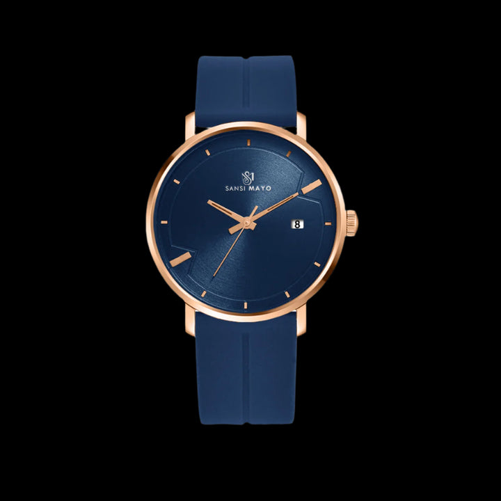 Uicto Deep Sapphire Blue Magnetic Lock Analog