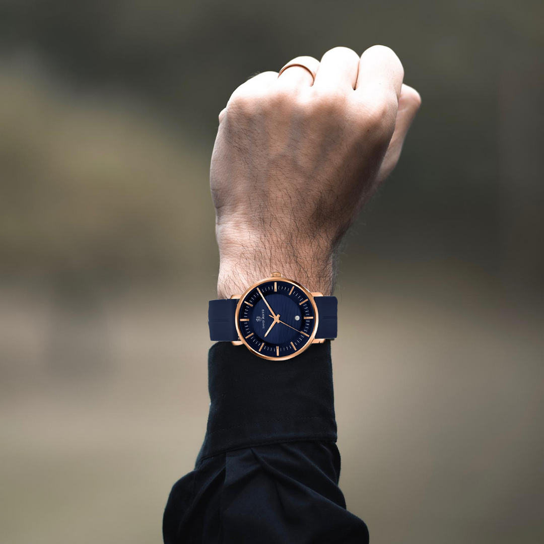 Rojar Midnight Blue Analog