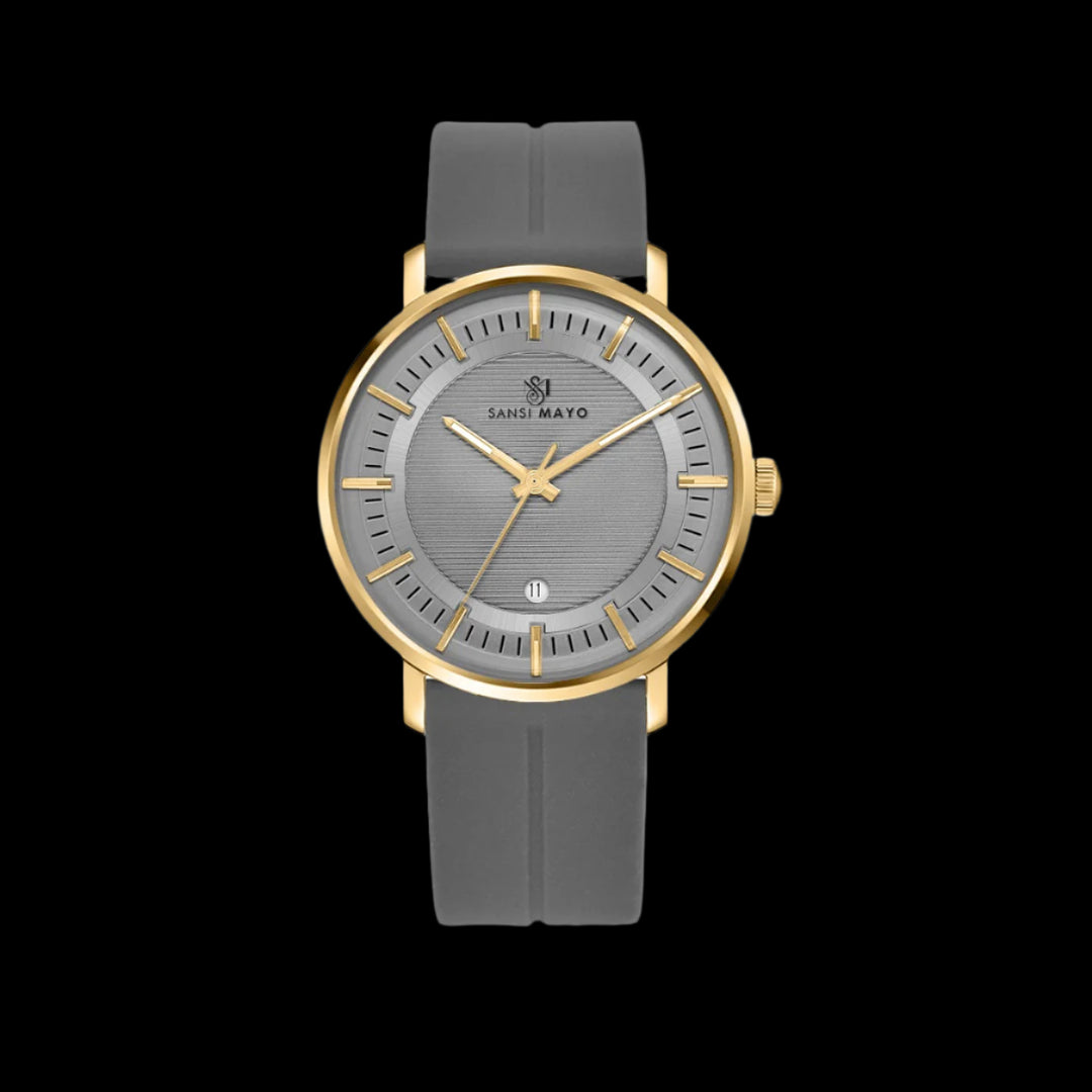 Rojar Steel Grey Analog
