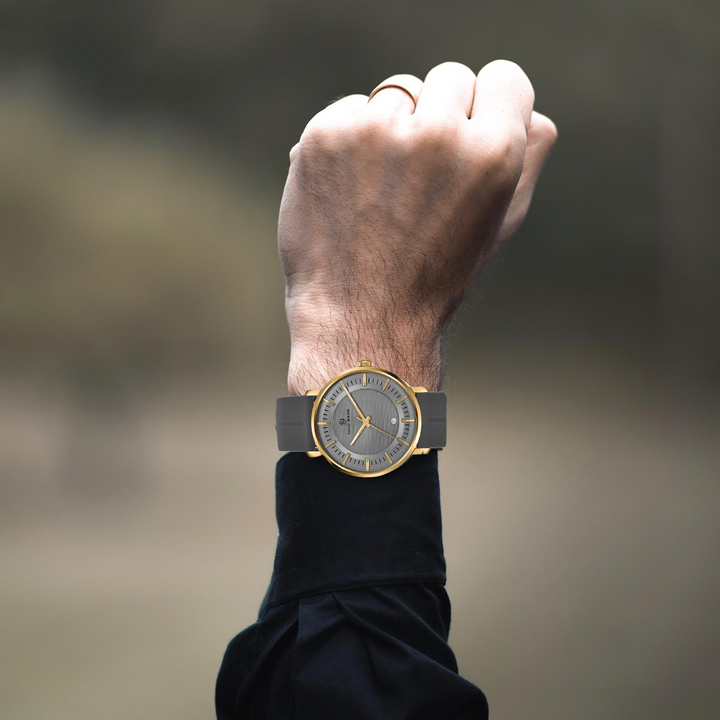 Rojar Steel Grey Analog