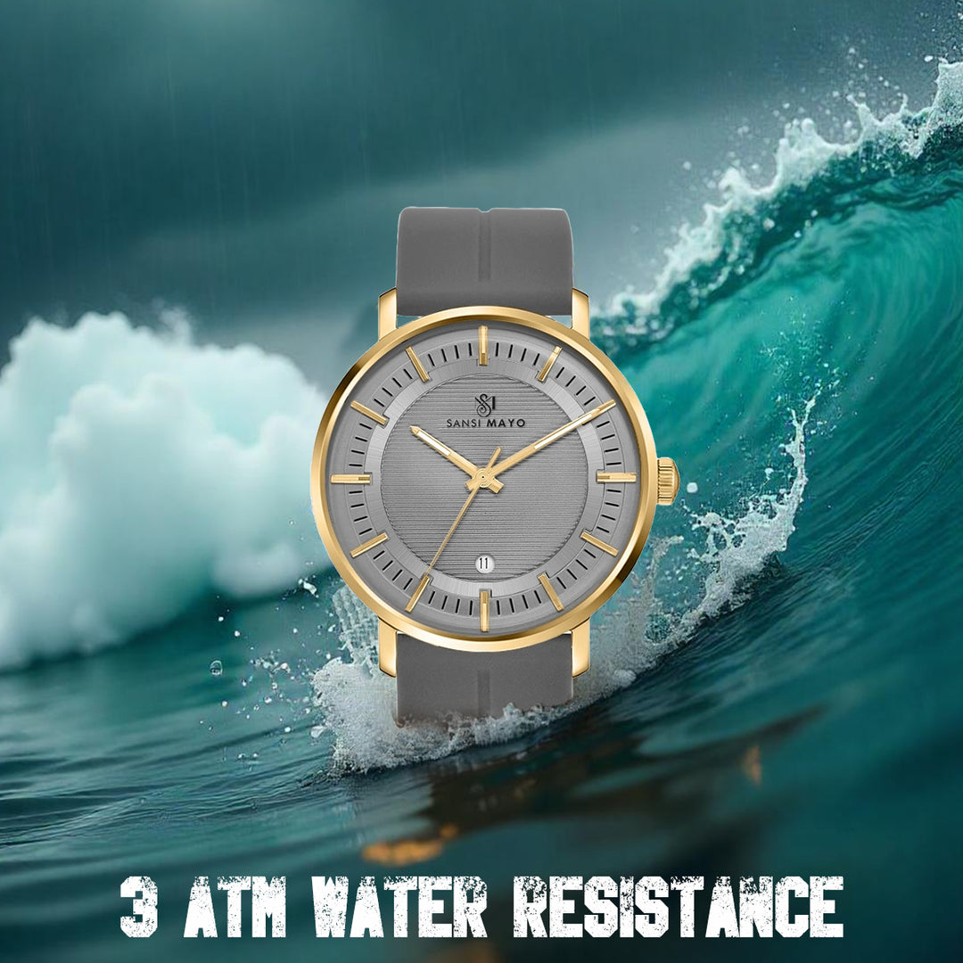 Rojar Steel Grey Analog