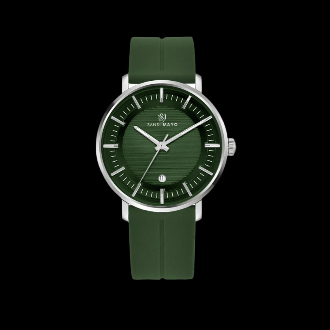 Rojar Olive Green Analog