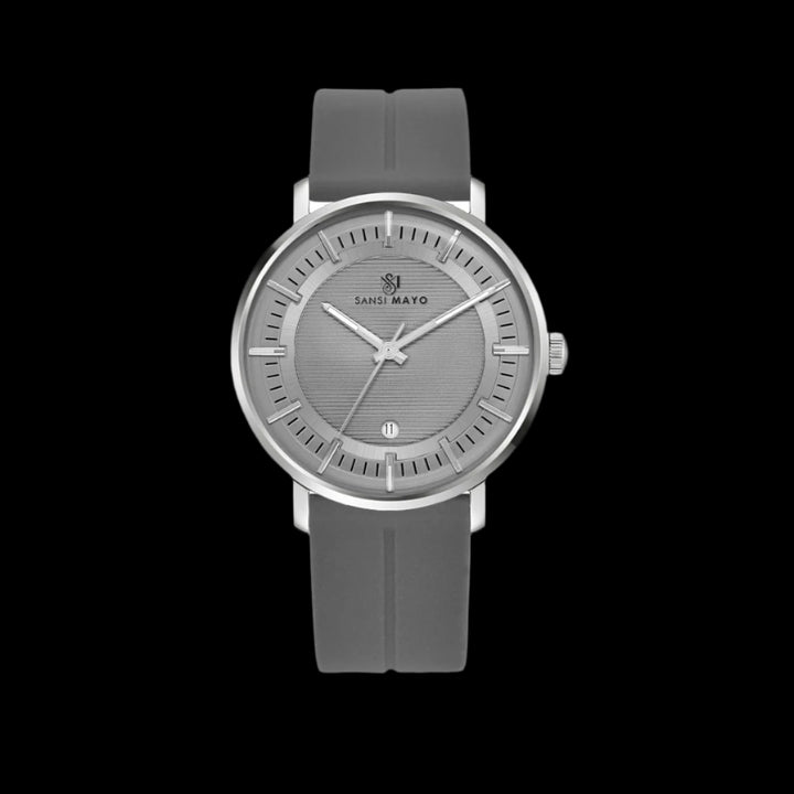 Rojar Gunmetal Grey Analog