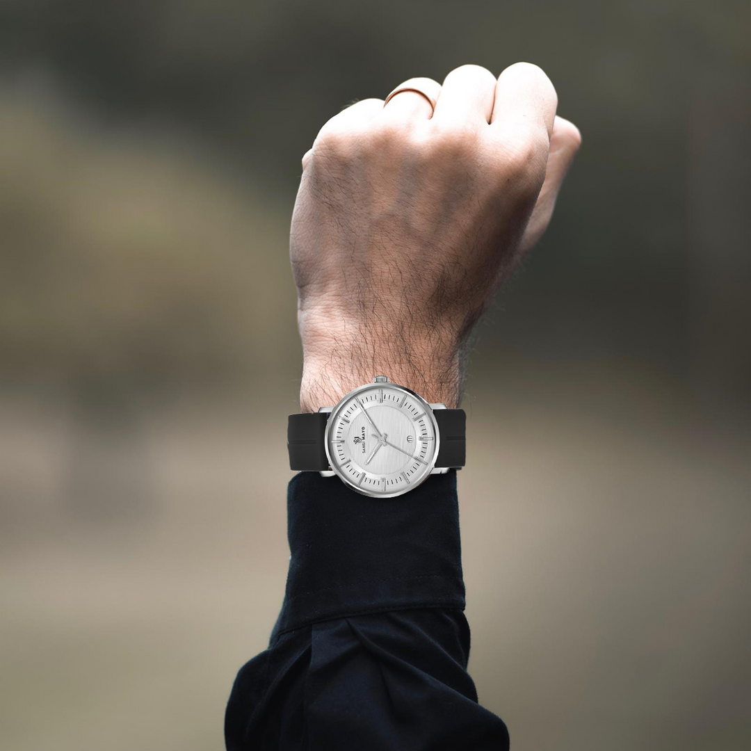 Rojar Pearl White Analog