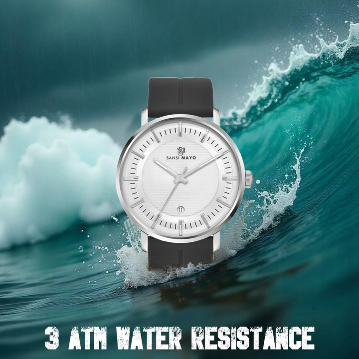 Rojar Pearl White Analog