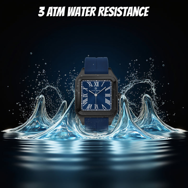 Mojo Royal Blue Square Magnetic Analog