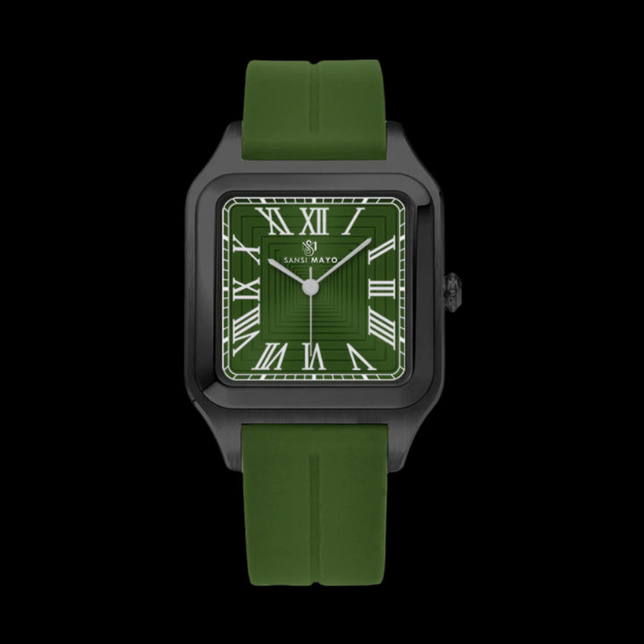 Mojo Emerald Green Square Magnetic Analog