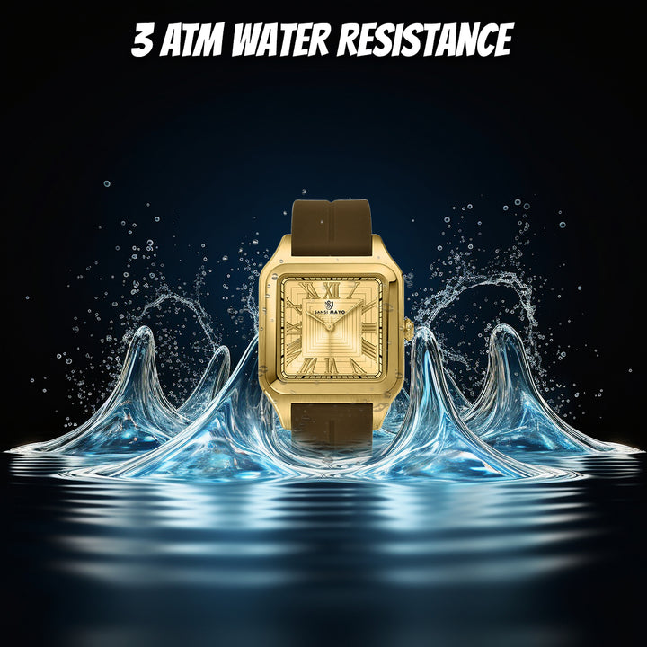 Mojo Regal Gold Square Magnetic Analog