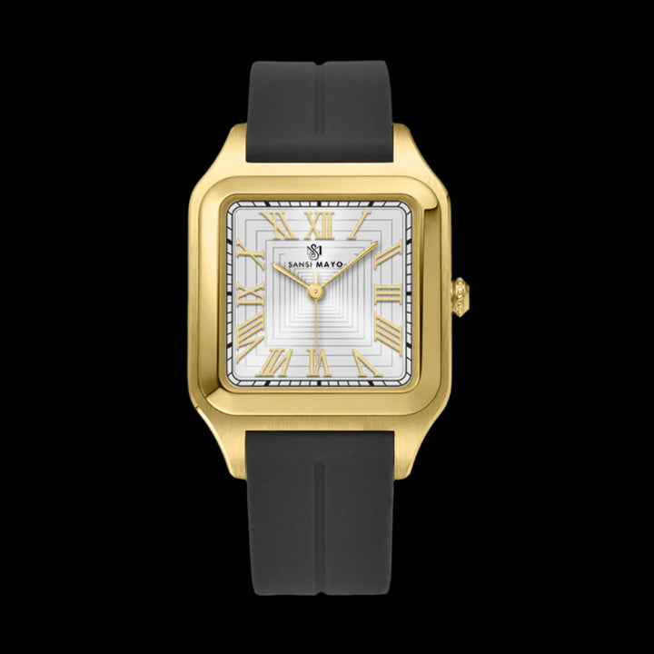 Mojo Pearl White Square Magnetic Analog