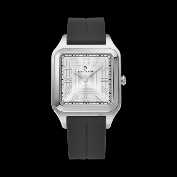 Mojo Arctic White Square Magnetic Analog