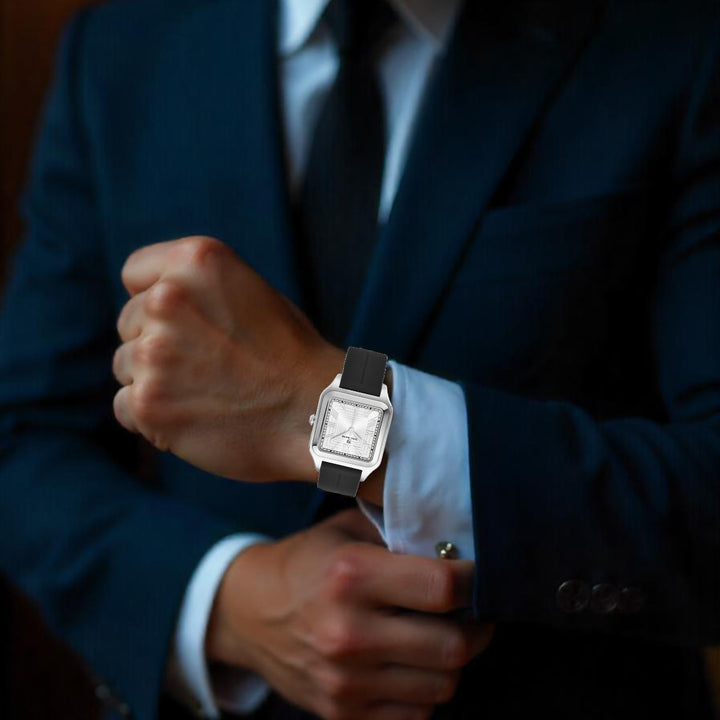 Mojo Arctic White Square Magnetic Analog