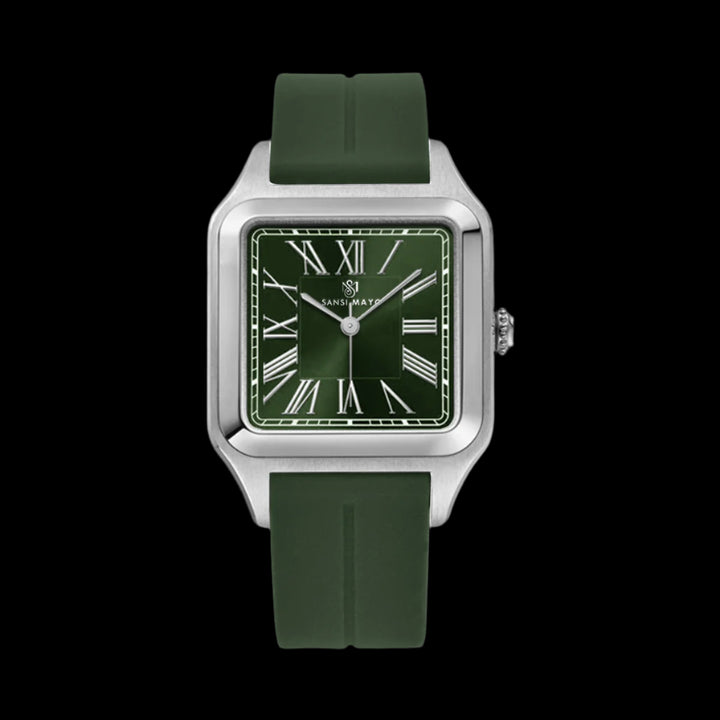 Albert Forest Green Square Analog