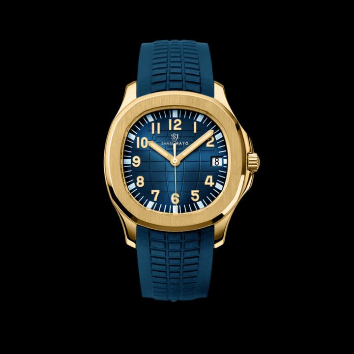Alpha Ocean Blue Gold Analog
