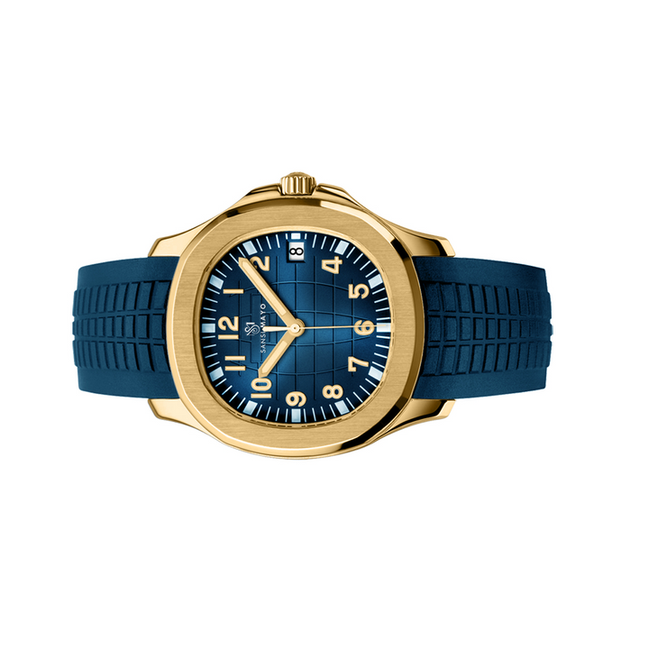 Alpha Ocean Blue Gold Analog