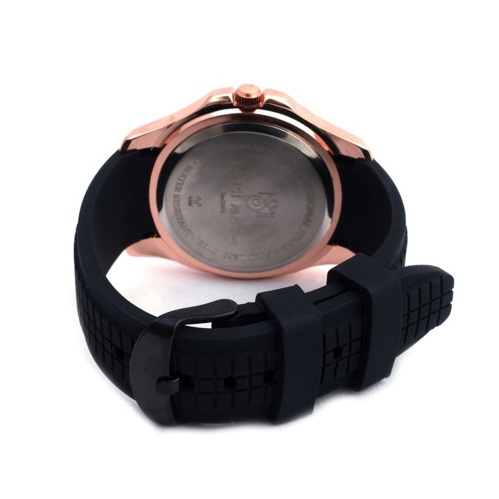 Beta Emerald Green Rose Gold Wrist Watch