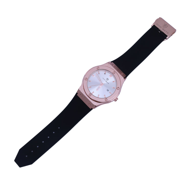 Gama Gold & White Wrist Watch