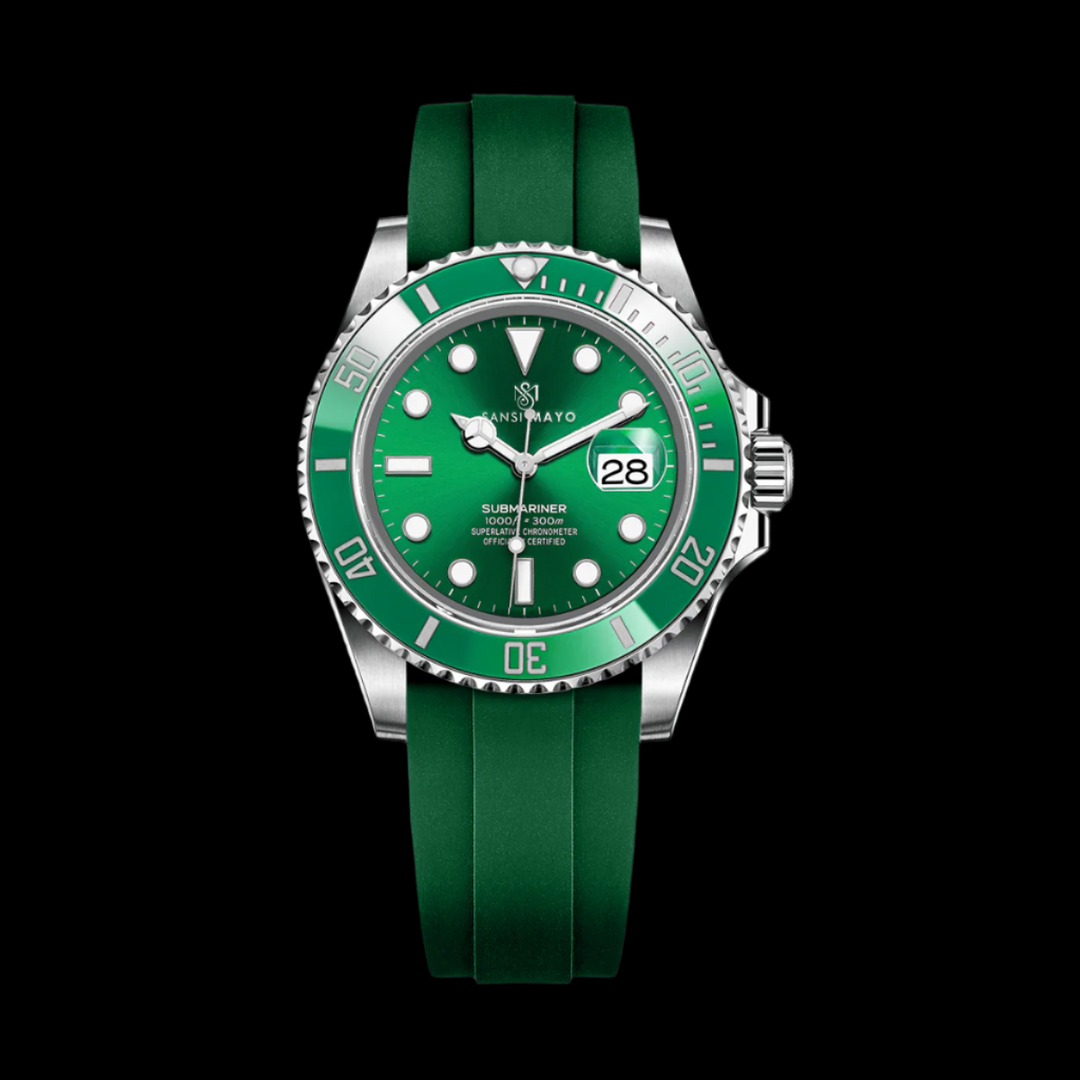 Suns Emerald Green Analog