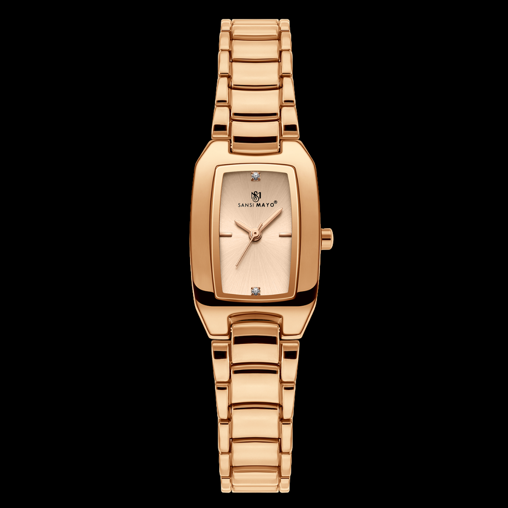 Naina Rosegold Glow Analog