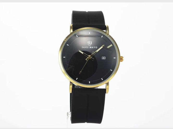 Uicto Obsidian Black Magnetic Lock Analog