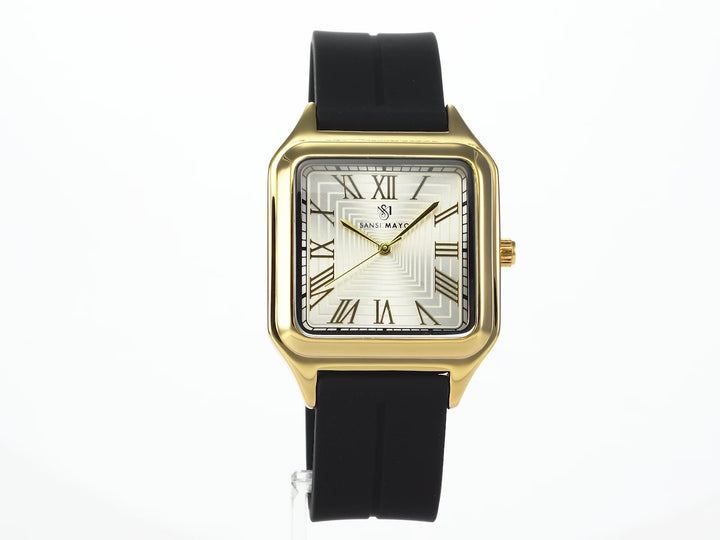 Mojo Pearl White Square Magnetic Analog