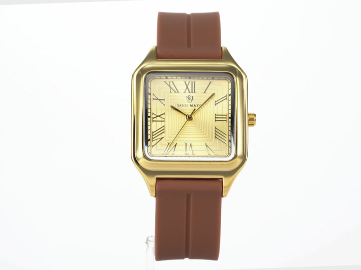 Mojo Regal Gold Square Magnetic Analog