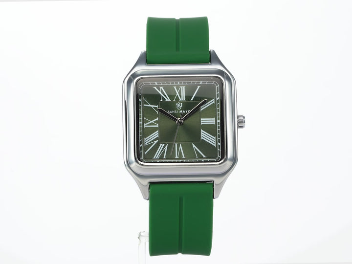 Albert Forest Green Square Analog