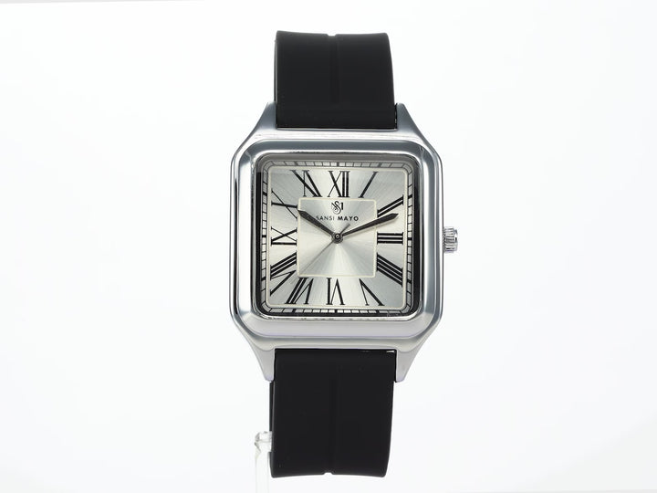 Albert Arctic White Square Analog