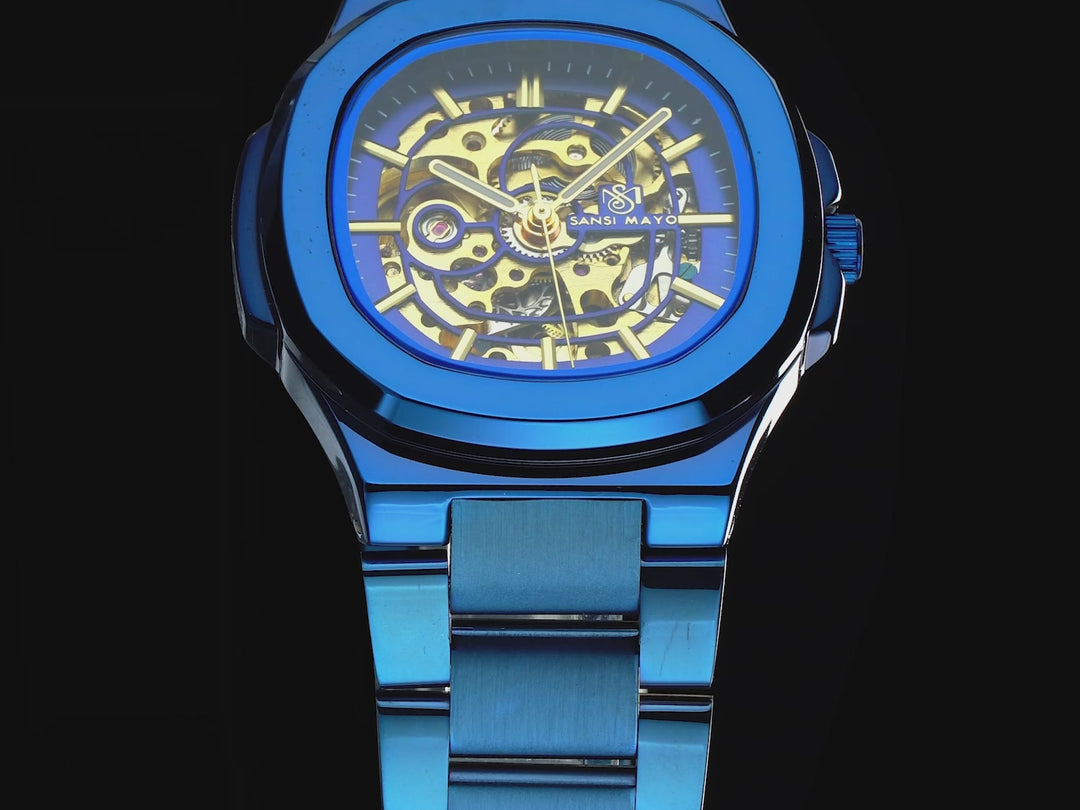 Zeus Blue Gold Automatic
