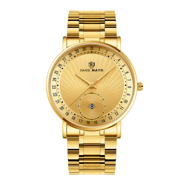 Axis Gold Date Dial Quartz Watch