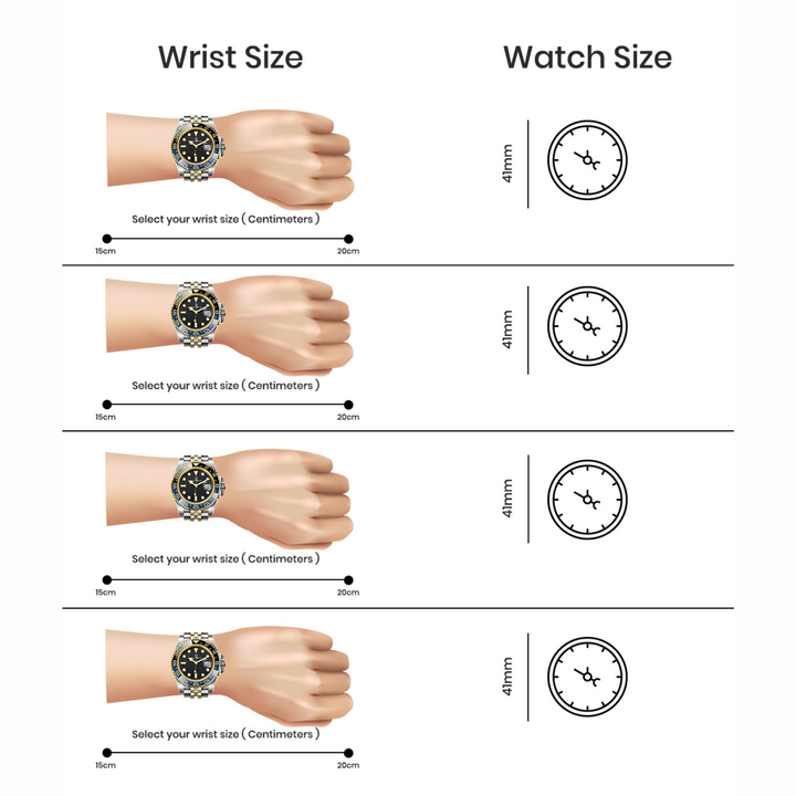 Black Silver Steel Analog